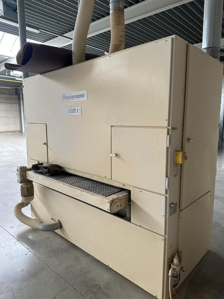 Heesemann KSM1 breedband schuurmachine, Enlèvement, Utilisé, Ponceuse à bande