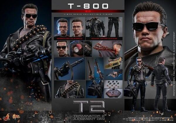 Hot Toys Terminator T800 2.0 Nieuw!, Verzamelen, Ophalen of Verzenden, Nieuw, Film, Beeldje, Replica of Model
