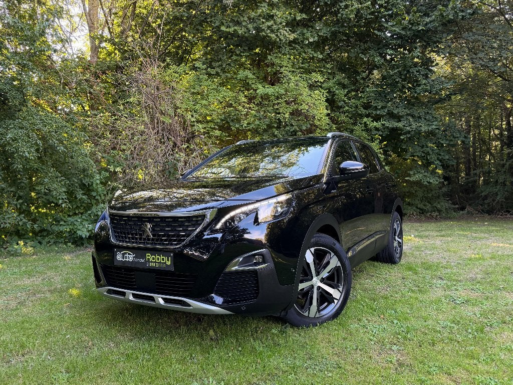 PEUGEOT 3008 -1.5 BLUE HDI - GT-LINE -AUTOMATIQUE -, Euro 6, Entreprise, Entretenue par le concessionnaire, Noir