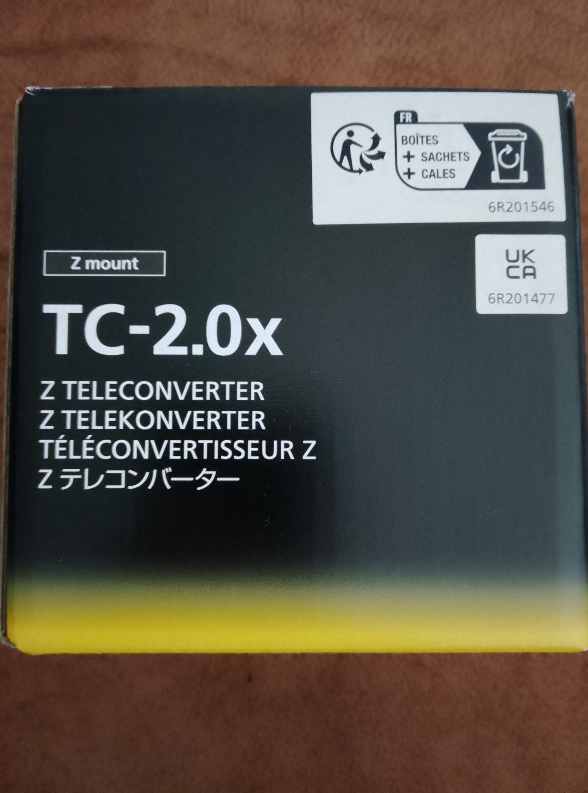 Téléconvertisseur Nikon Z TC-2.0x, nouveau, TV, Hi-fi & Vidéo, Photo | Lentilles & Objectifs, Enlèvement ou Envoi