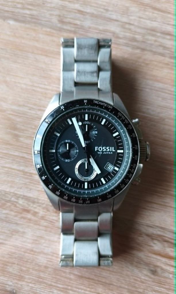 Montre Homme Fossil, Handtassen en Accessoires, Horloges | Heren, Staal, Gebruikt, Staal, Polshorloge