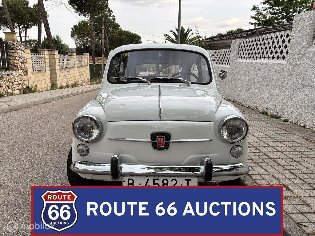 Seat 600L | 1973 | Route 66 Auctions, Autos, Achat, Entreprise, Boîte manuelle, Autre carrosserie