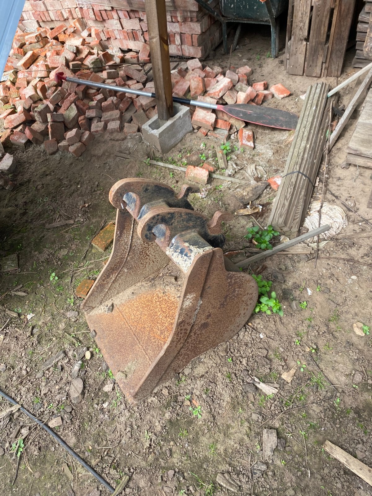 Graafbak cw 05, Zakelijke goederen, Machines en Bouw | Kranen en Graafmachines, Ophalen