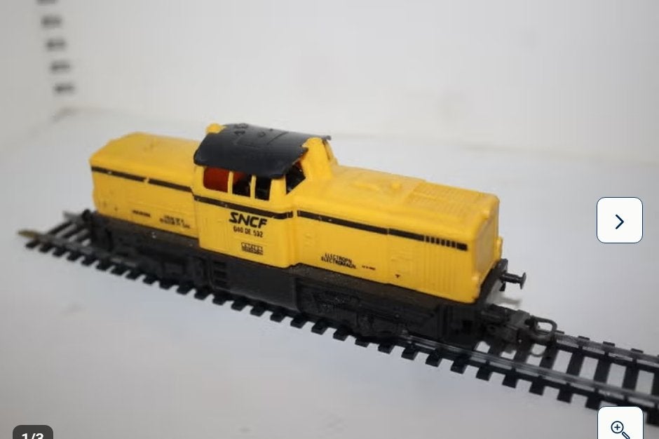 lima ho loco diesel sncf 040 DE 532, Enlèvement ou Envoi, Locomotive, Lima, Courant continu