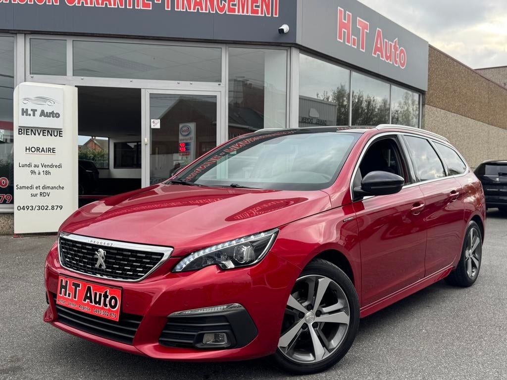 Peugeot 308 SW 1.2i GT Line/Euro 6d/Etat Neuf/Garantie 1 An, Autos, Peugeot, Entreprise, Achat, ABS, Caméra de recul, Phares directionnels