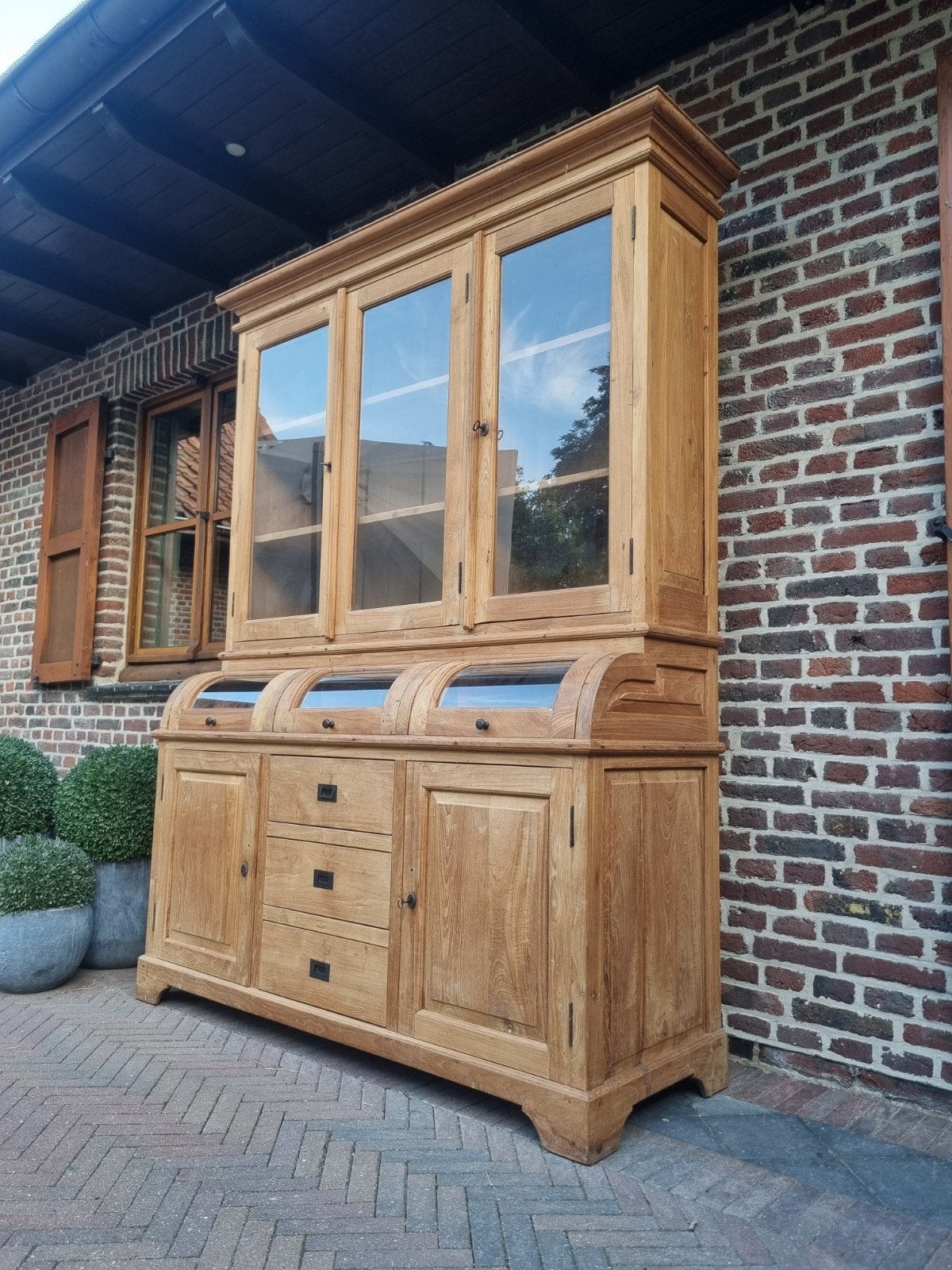Teak grutterskast/buffetkast art, Huis en Inrichting, Kasten | Buffetkasten, Ophalen, 200 cm of meer, ., 150 tot 200 cm