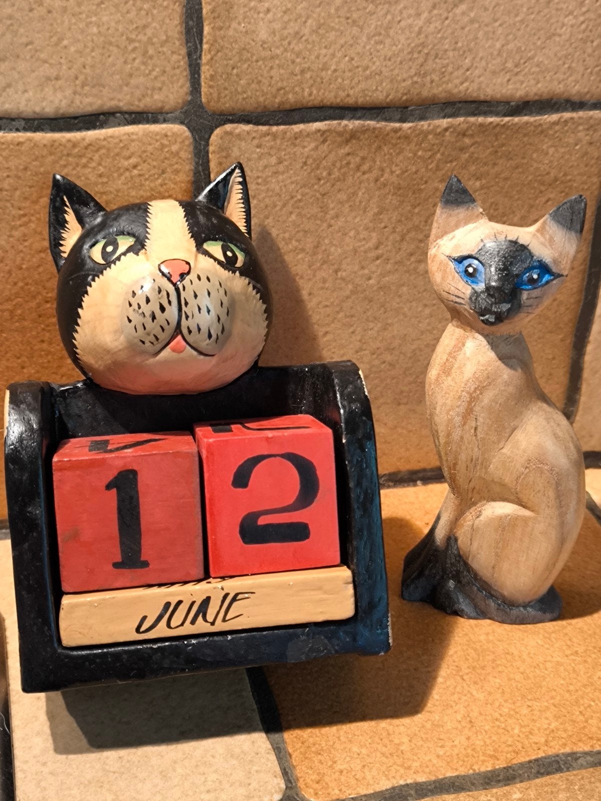 Houten Poesjes en ander poezendecoratie aan kleine prijzen, Ophalen