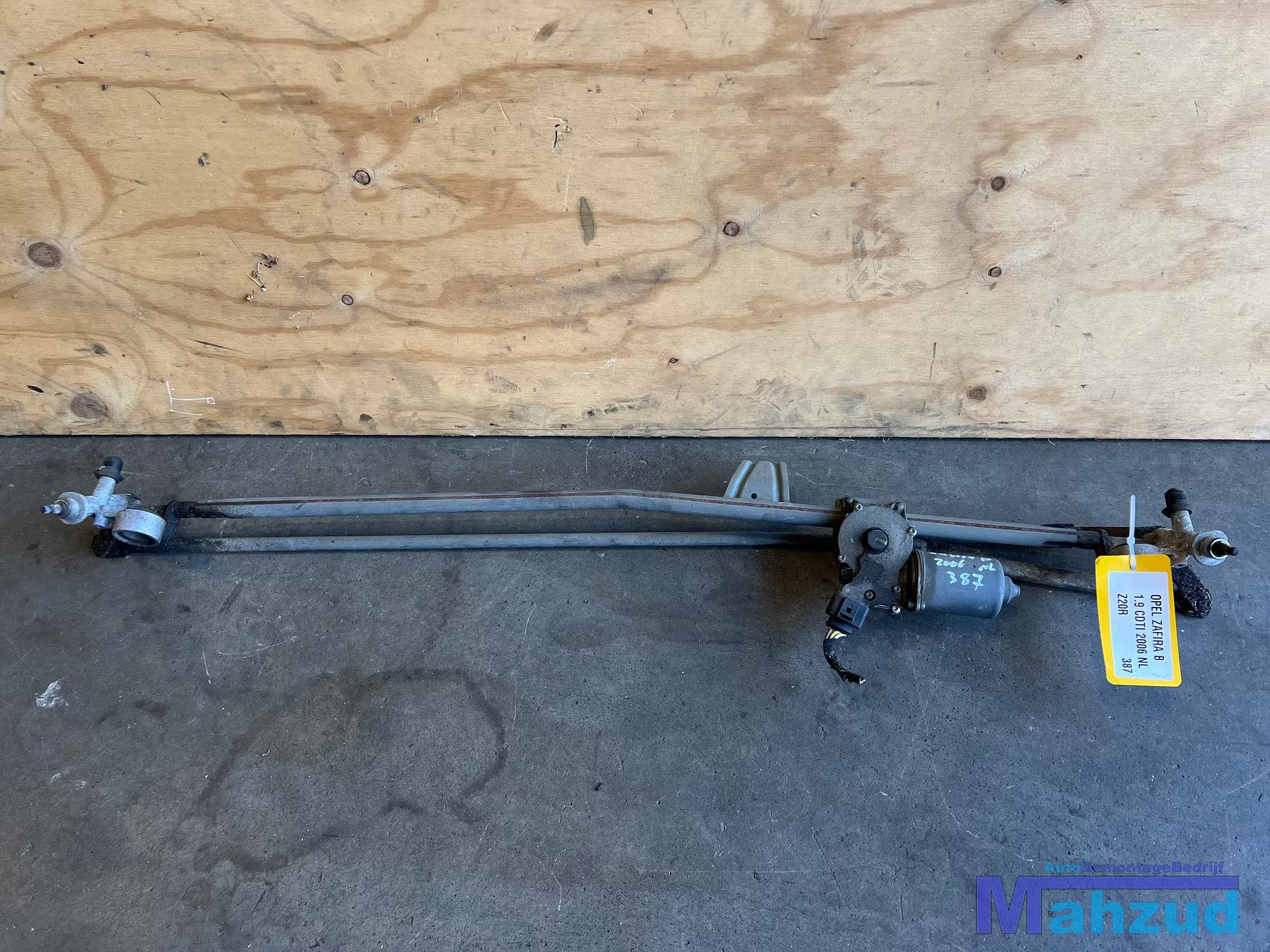 OPEL ZAFIRA B ruitenwissermotor mechaniek 2005-2011, Gebruikt, Opel Automobile GmbH, Kontakt@opel-infoservice.de, Opel