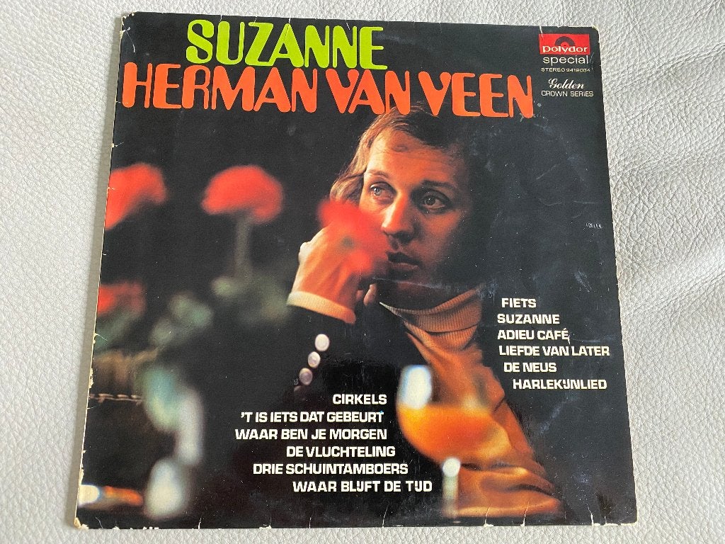 Lp Herman Van Veen "Suzanne" - 1973, Cd's en Dvd's, LP, Gebruikt, Ophalen of Verzenden, 12 inch