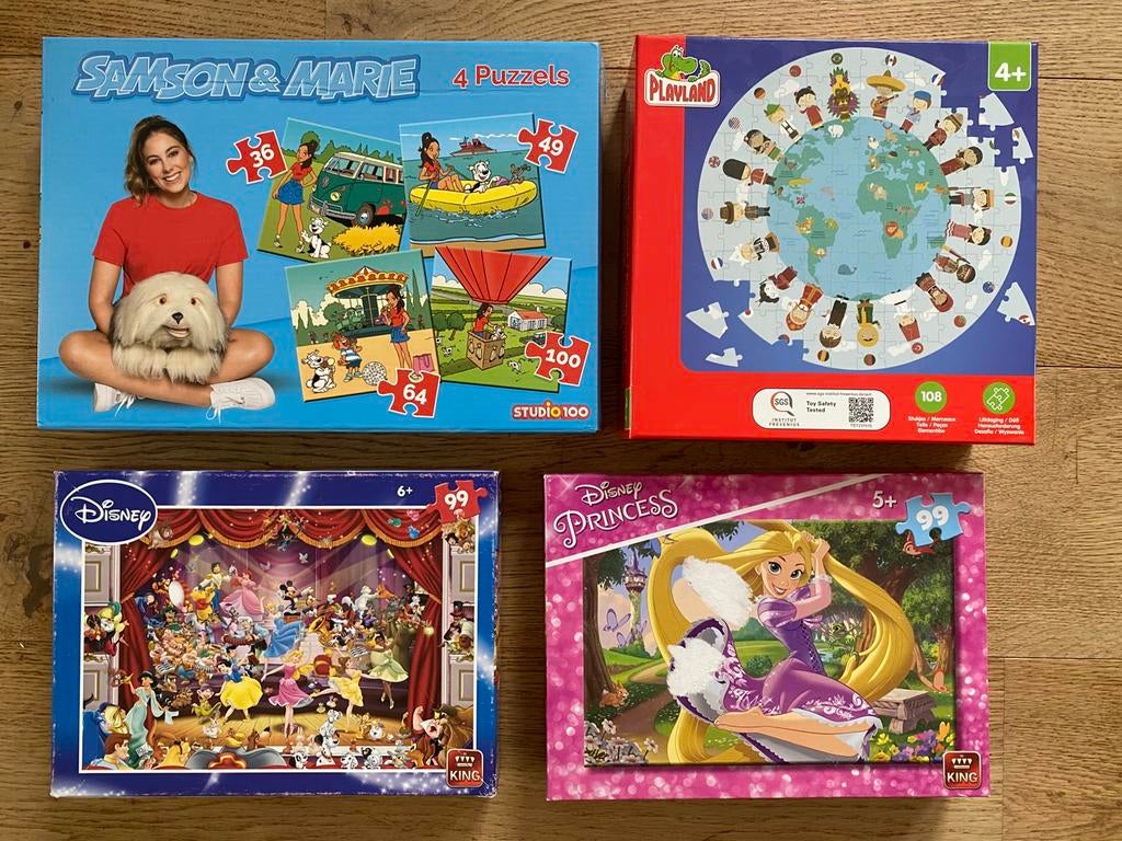 Puzzels, Ophalen, Gebruikt