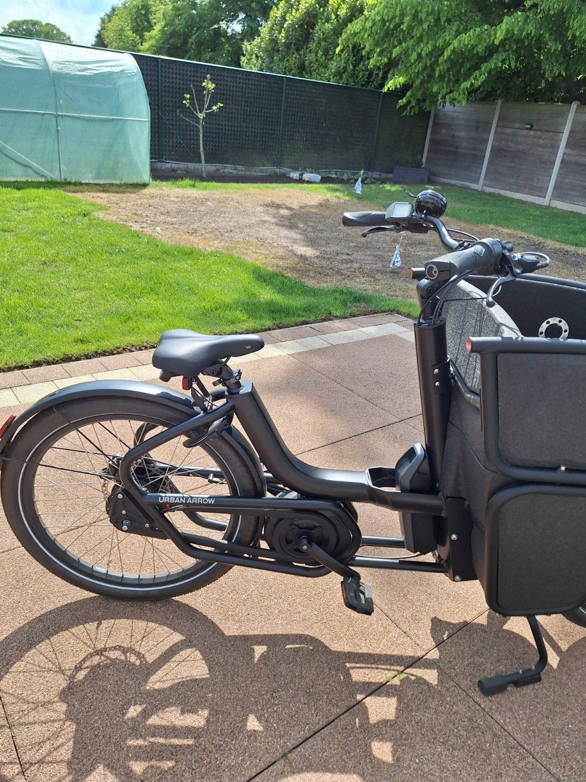 Fiets Urban Arrow, Ophalen