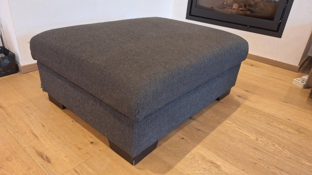 Pouf Ikea Nockeby, Maison & Meubles, Canapés | Repose-pieds & Poufs, Enlèvement, Utilisé, Rectangulaire, Tissus