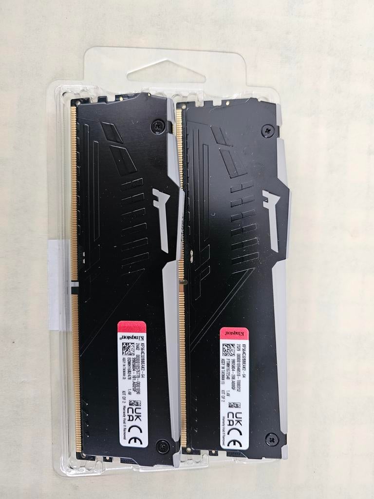 2 x 32 Go de mémoire RAM DDR5 à 6400 MHz, Comme neuf, Enlèvement, Desktop, DDR5