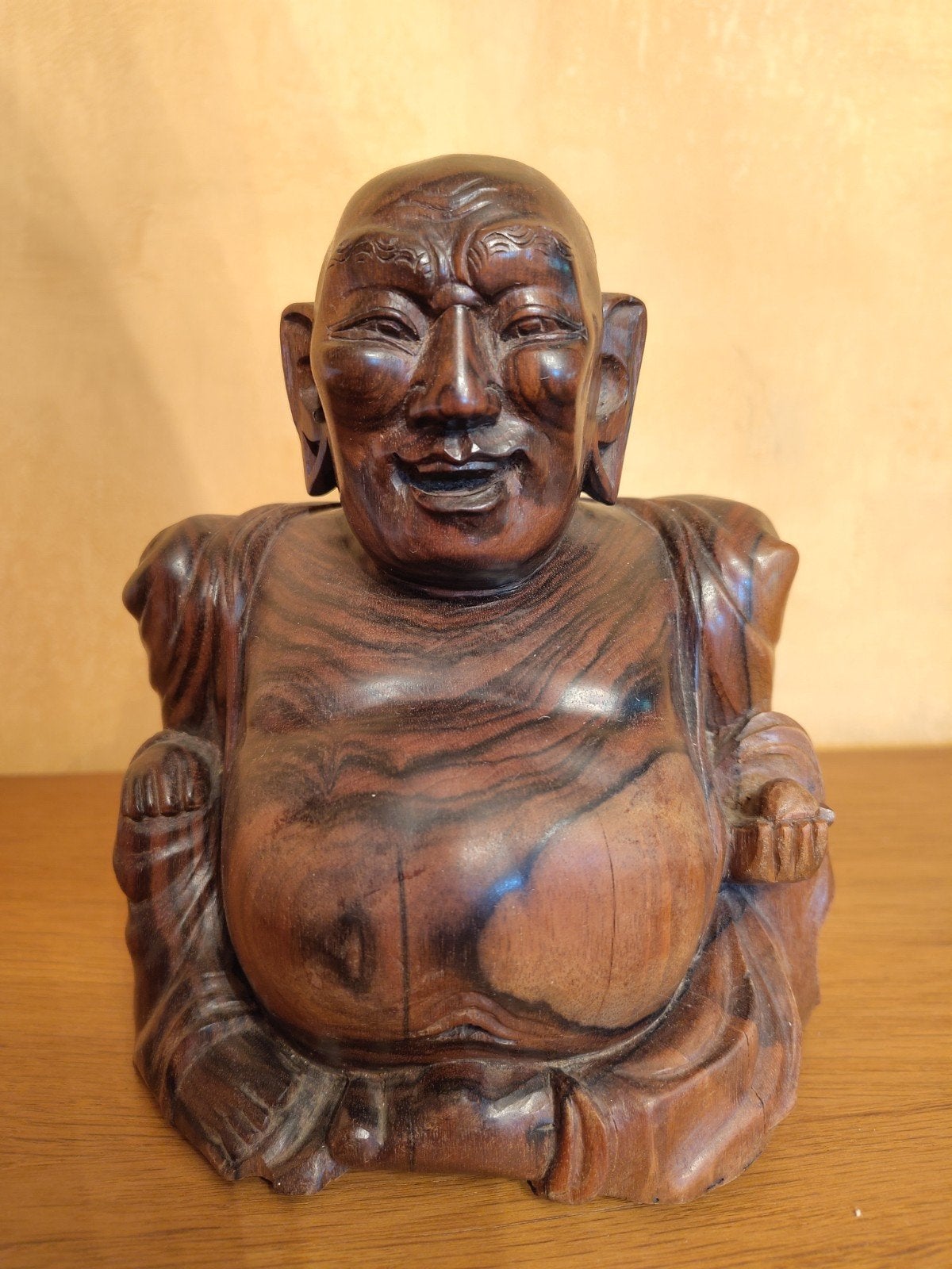 Handgesneden Boeddha / monnik, Ophalen