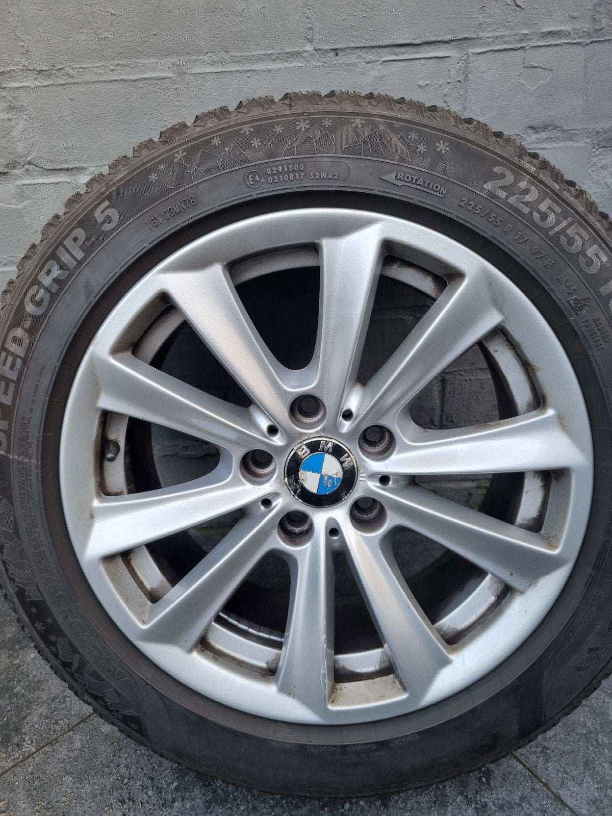 autobanden bmw5, Ophalen, Winterbanden, Band(en)