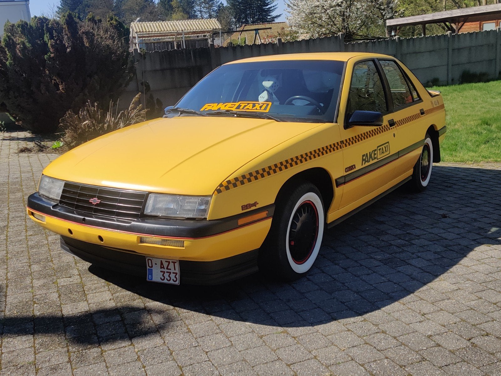 Chevrolet Corsica 2.8 V6 oldtimer, Auto's, Dealer onderhouden, Stof, Chevrolet, Geel