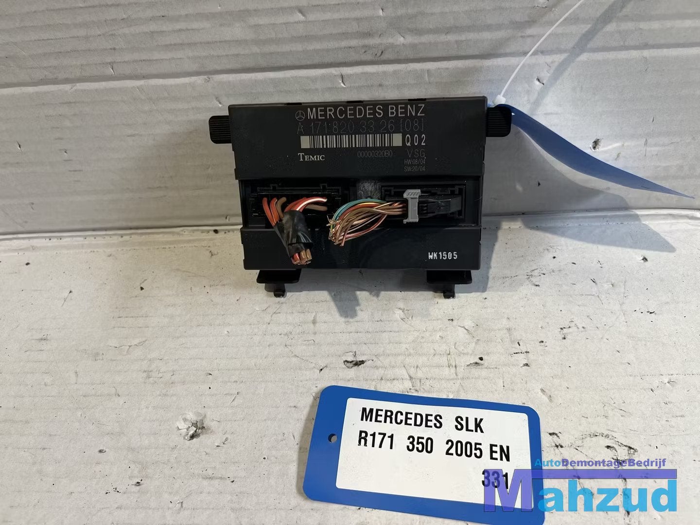 MERCEDES SLK R171 CABRIODAK dak module 2005-2011 A1718203326, Gebruikt, Mercedes-Benz AG, Mercedes-Benz, Mercedesstrasse 120
70372  Stuttgart, DE