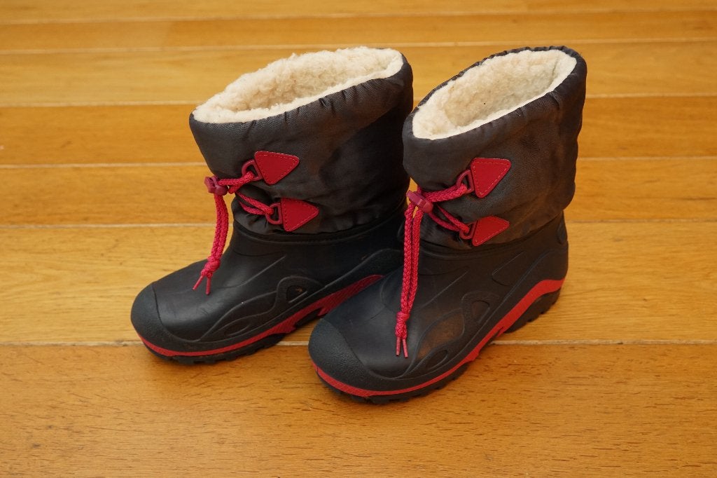 snowboots, maat 33 - 34, Gebruikt, Meisje, Overige typen, Ophalen of Verzenden