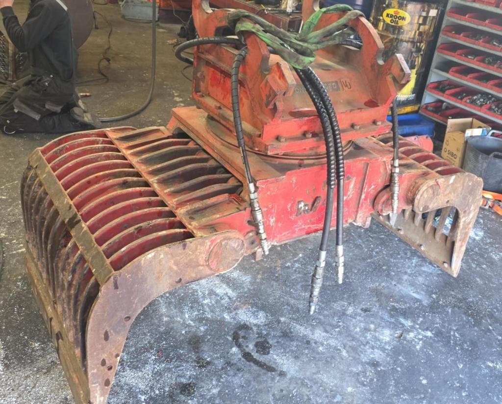 Sorteergrijper cw30 verachtert vrg25, Ophalen