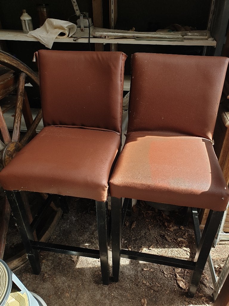4 chaises hautes, Maison & Meubles, Enlèvement, Utilisé, Bois, Quatre