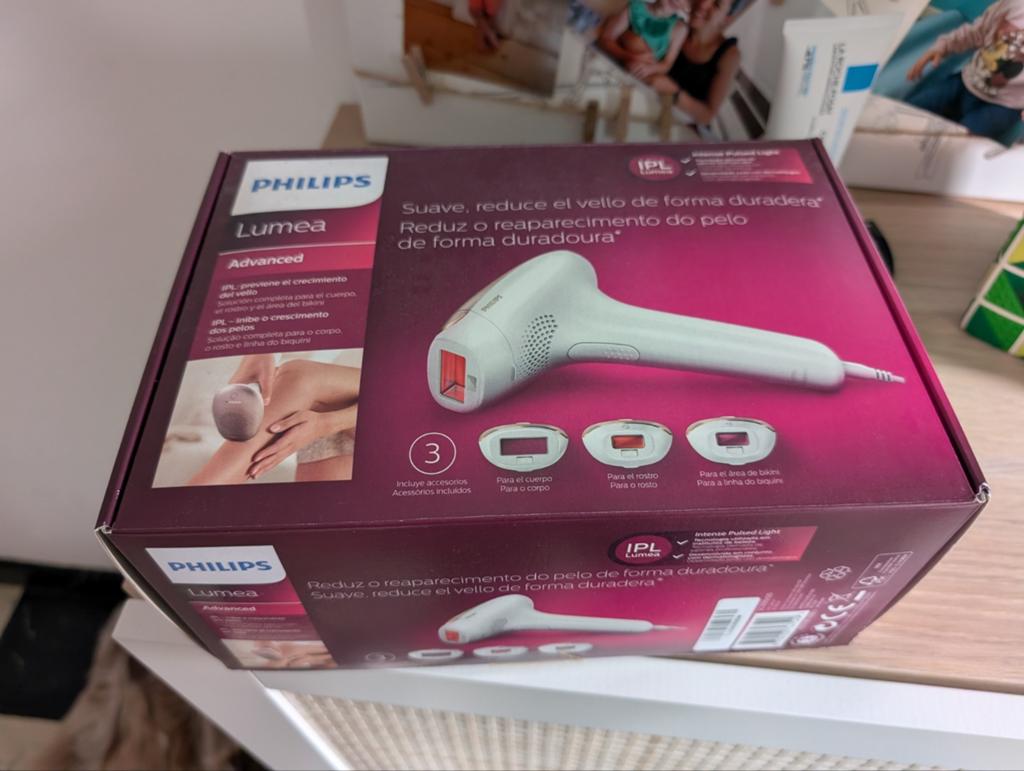 Philips Lumea Advanced, Ophalen