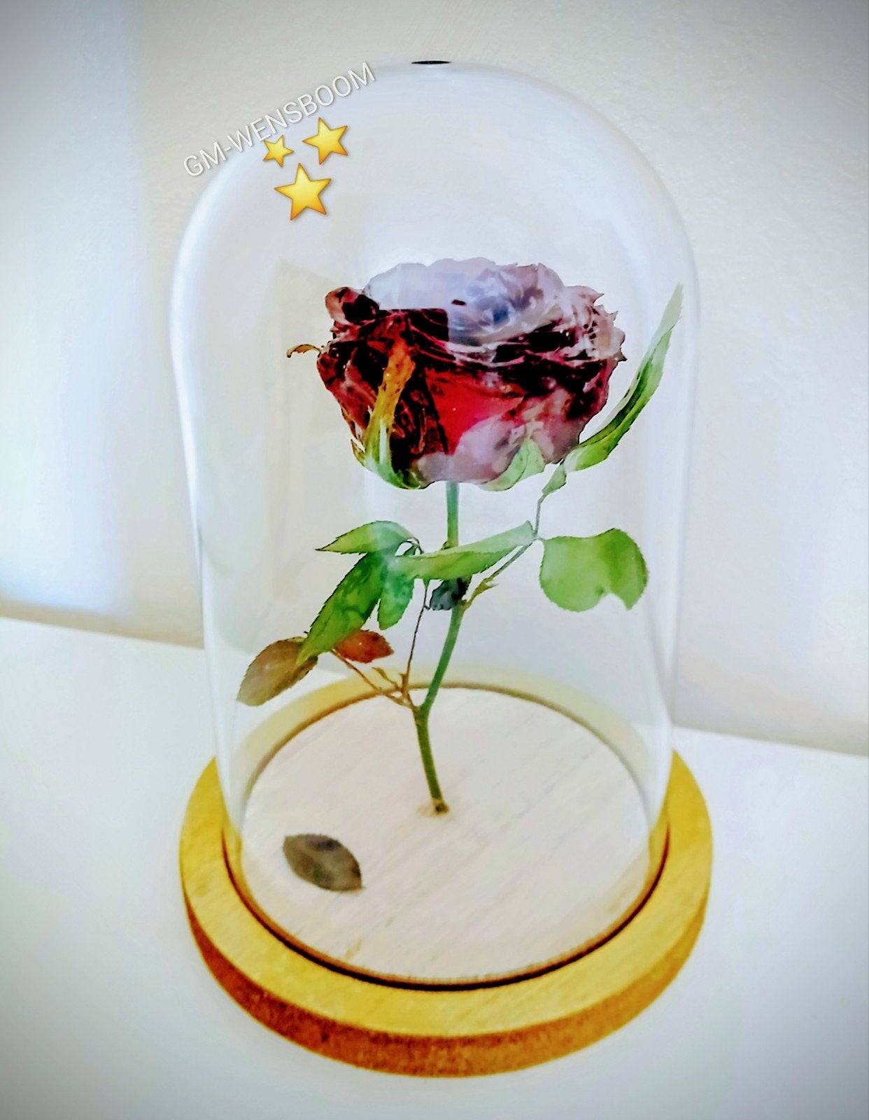 bloemen boeket epoxy, Ophalen of Verzenden, Nieuw, Handgemaakt, Decoratieobject