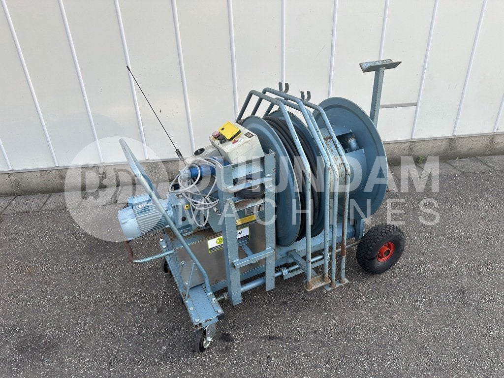 Empas 10180 dévidoir de tuyaux avec double tambour, Articles professionnels