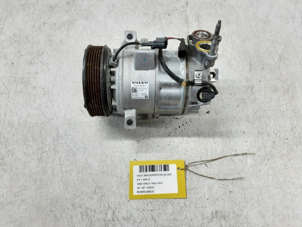 COMPRESSEUR CLIMATISATION Volvo V60 II (ZW) (P31449067), Info@volvocars.com, Volvo Car Germany GmbH, Siegburger Straße 229
50679  Köln, DE