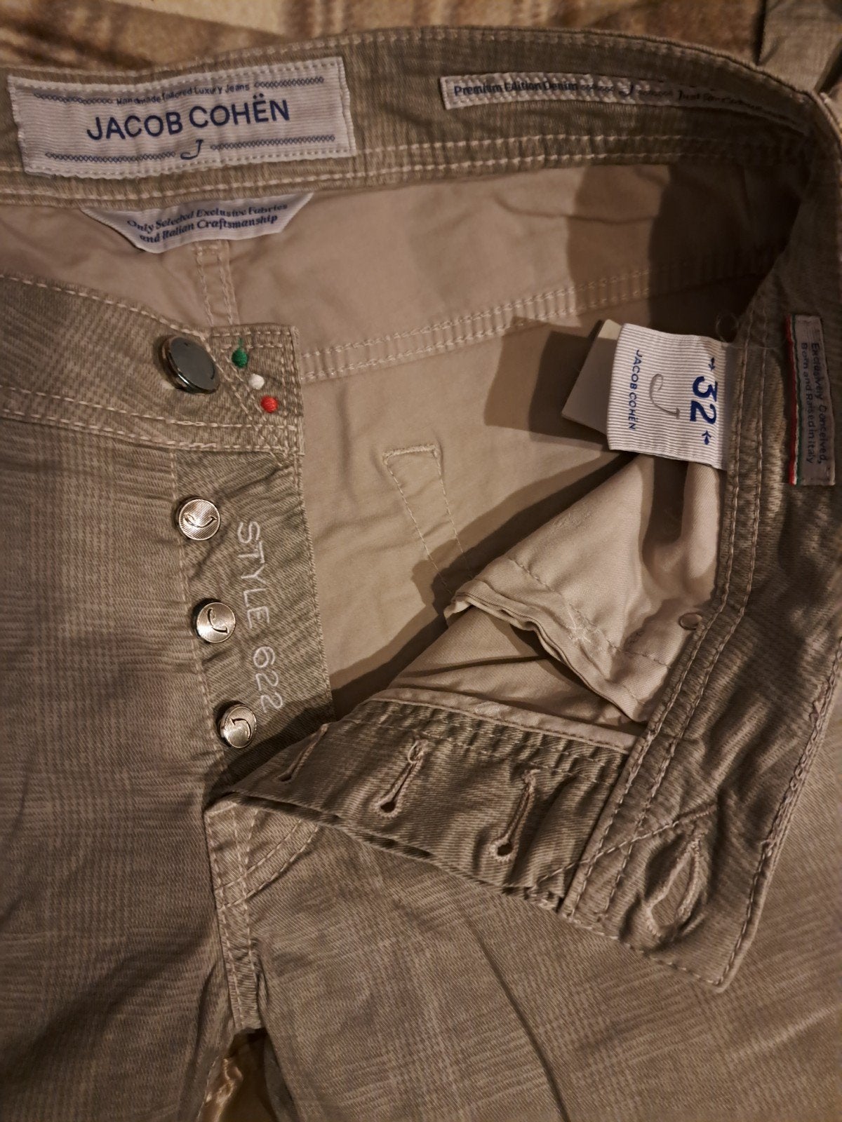Herenbroek Jacob cohen style 622, Enlèvement ou Envoi