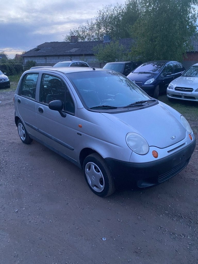 Daewoo Matiz – 0.8 Benzine Bj 2003 128000km Zonder APK, Matiz, Bedrijf, 800 cc, Zilver of Grijs