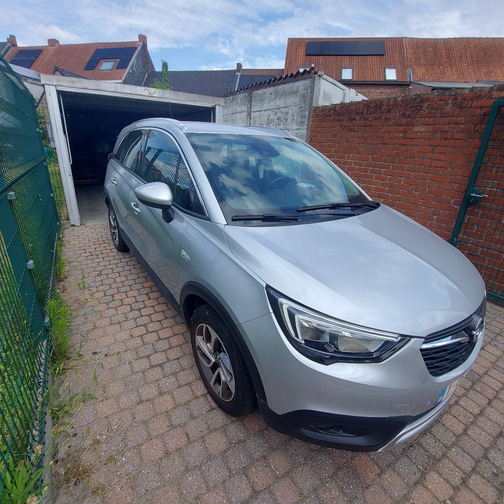 Opel Crossland X - benzine - slechts 10.000 km, Autos, Opel, Argent ou Gris, Achat, Euro 6, Boîte manuelle