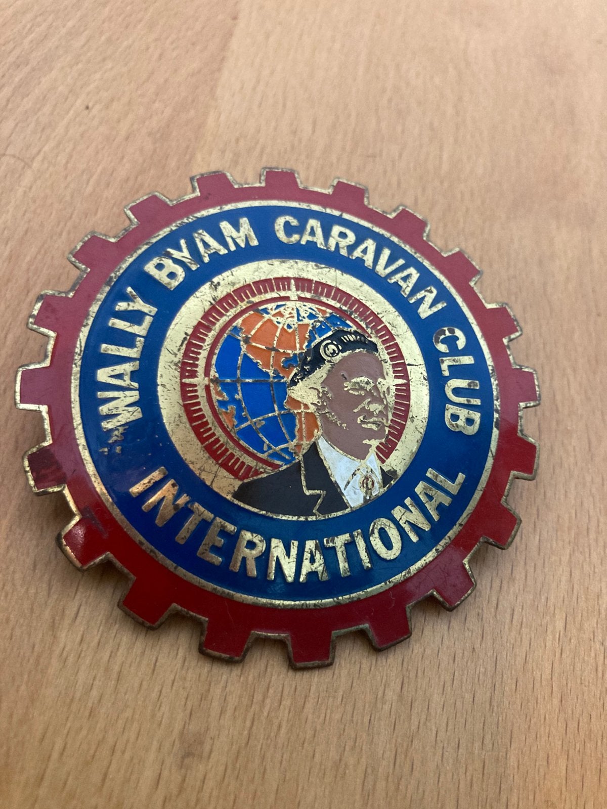 Badge WALLY BYAN airstream, Enlèvement ou Envoi, Utilisé