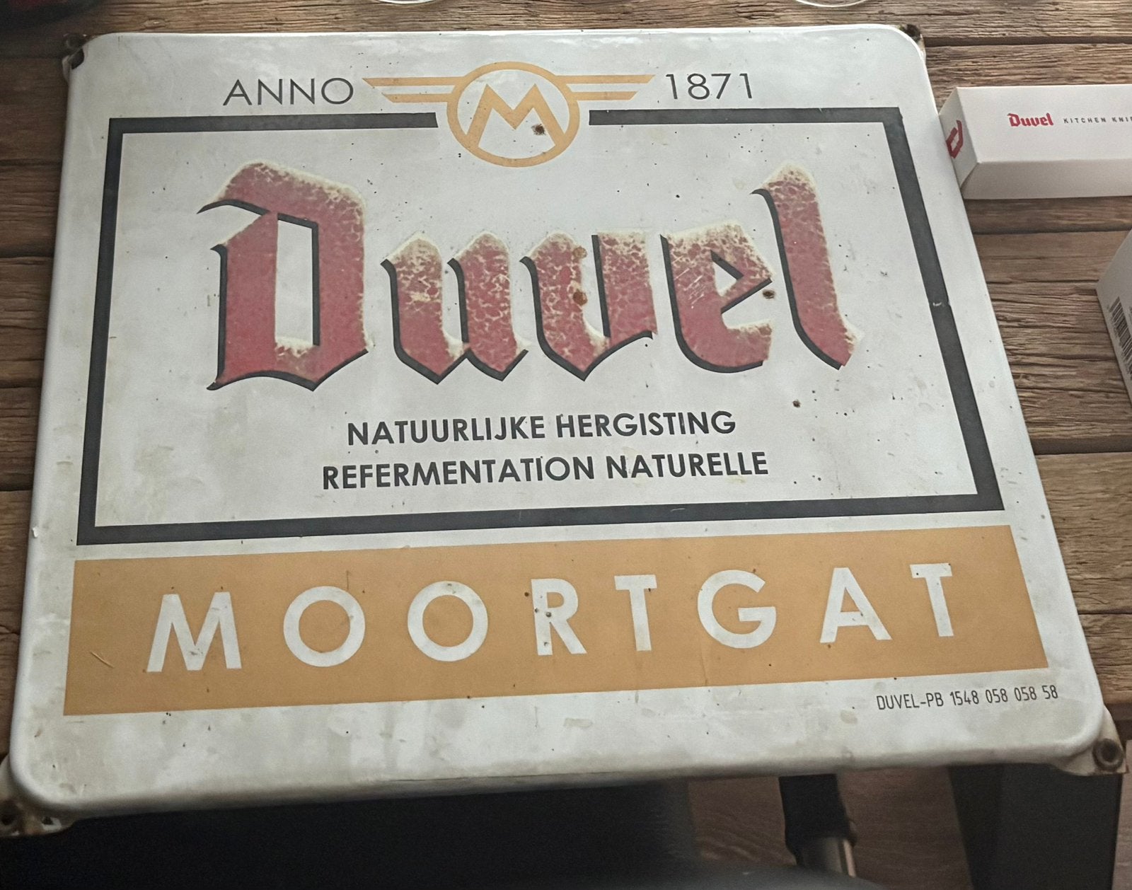 Duvel emaille, Verzamelen, Ophalen, Duvel