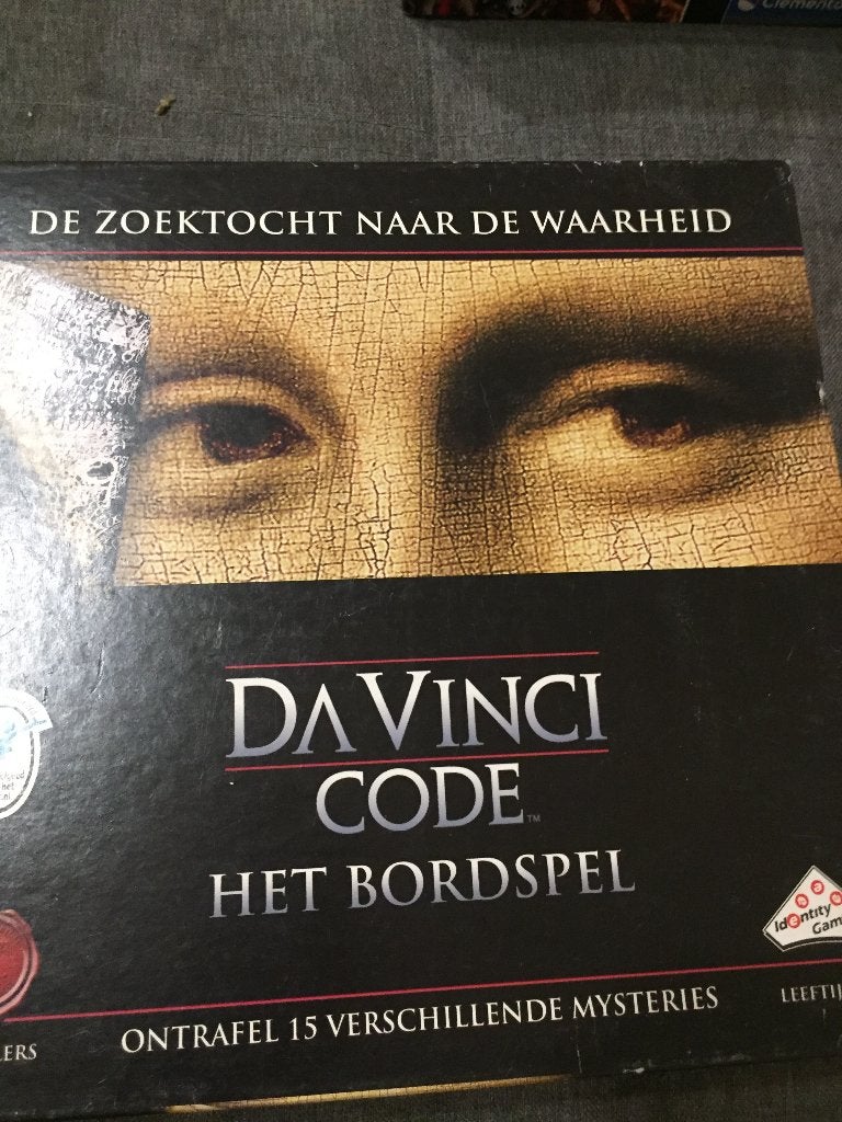 Gezelschapsspel Davinci Code het bordspel, Vijf spelers of meer, Ophalen of Verzenden, Zo goed als nieuw, Overig