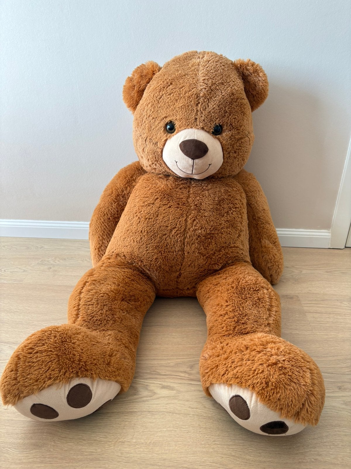 Ours en peluche brun géant, Enlèvement, Comme neuf