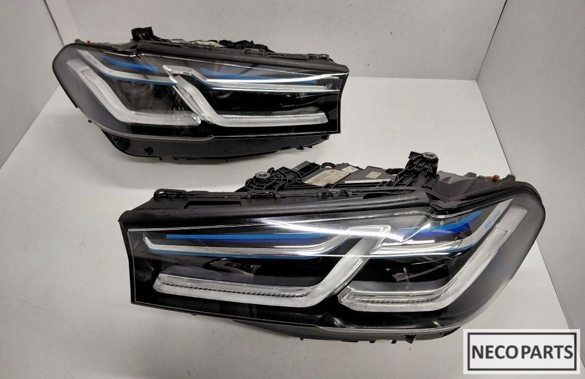 BMW G30 FACELIFT LASER KOPLAMPEN 5A388D5 9850588 ORIGINEEL, -, Utilisé, -, Enlèvement ou Envoi