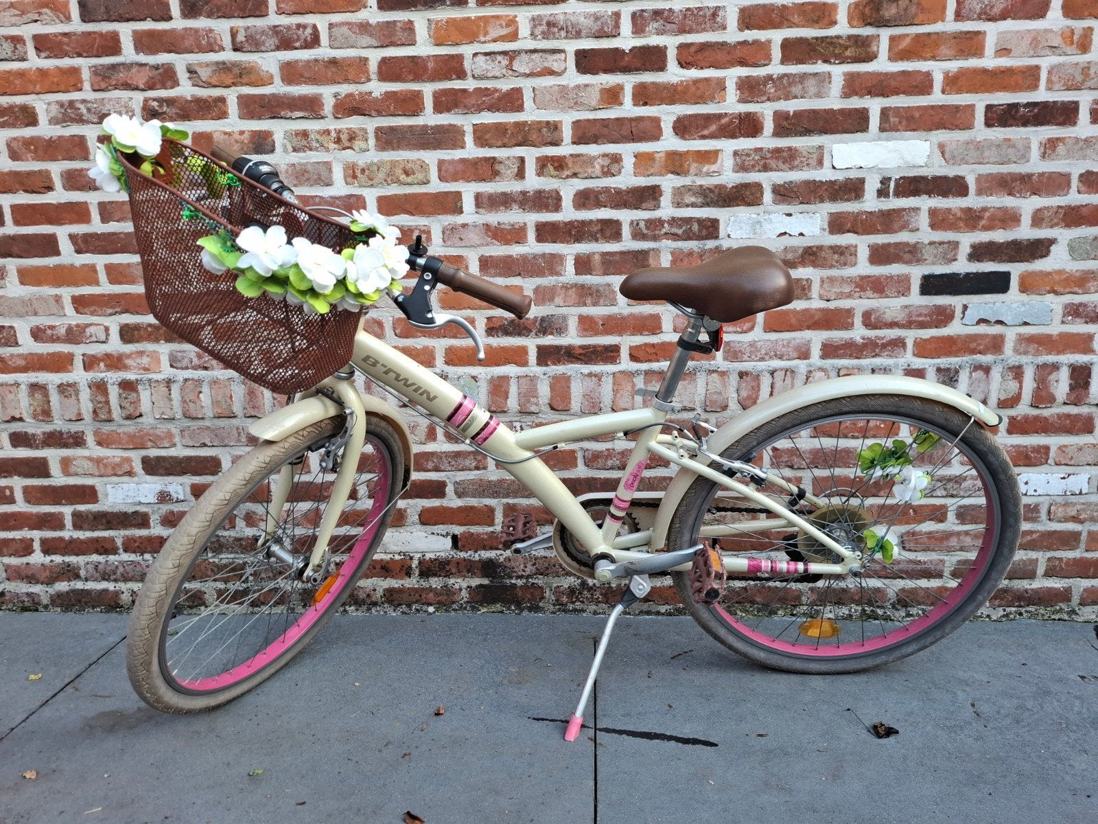 Kinderfiets, Frein sur jante, Femmes, Acier, Enlèvement