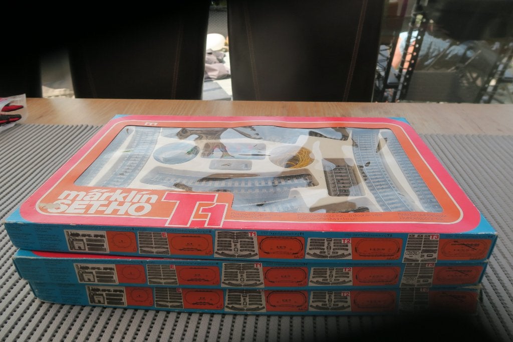 Marklin aanvullingsset 2x T1 en 1xE, Hobby & Loisirs créatifs, Trains miniatures | HO, Utilisé, Märklin, Enlèvement ou Envoi