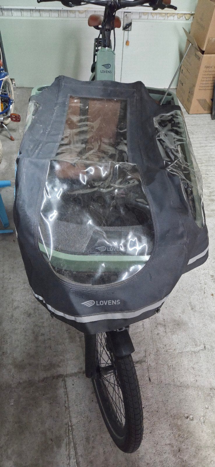 Lovens regenhuif, Vélos & Vélomoteurs, Accessoires vélo | Autres Accessoires de vélo, Enlèvement ou Envoi, Comme neuf, LOVENS