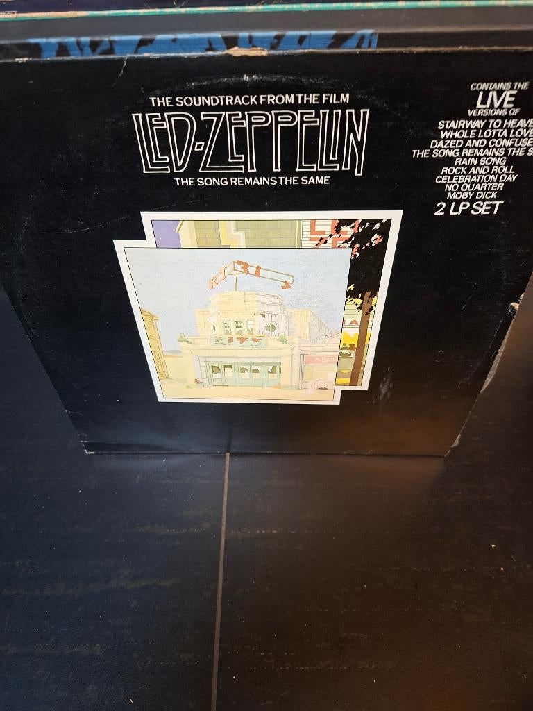 lp - led zeppelin-the song remains the same- 2lp - venezuela, 12 pouces, Enlèvement ou Envoi, Utilisé, Double LP