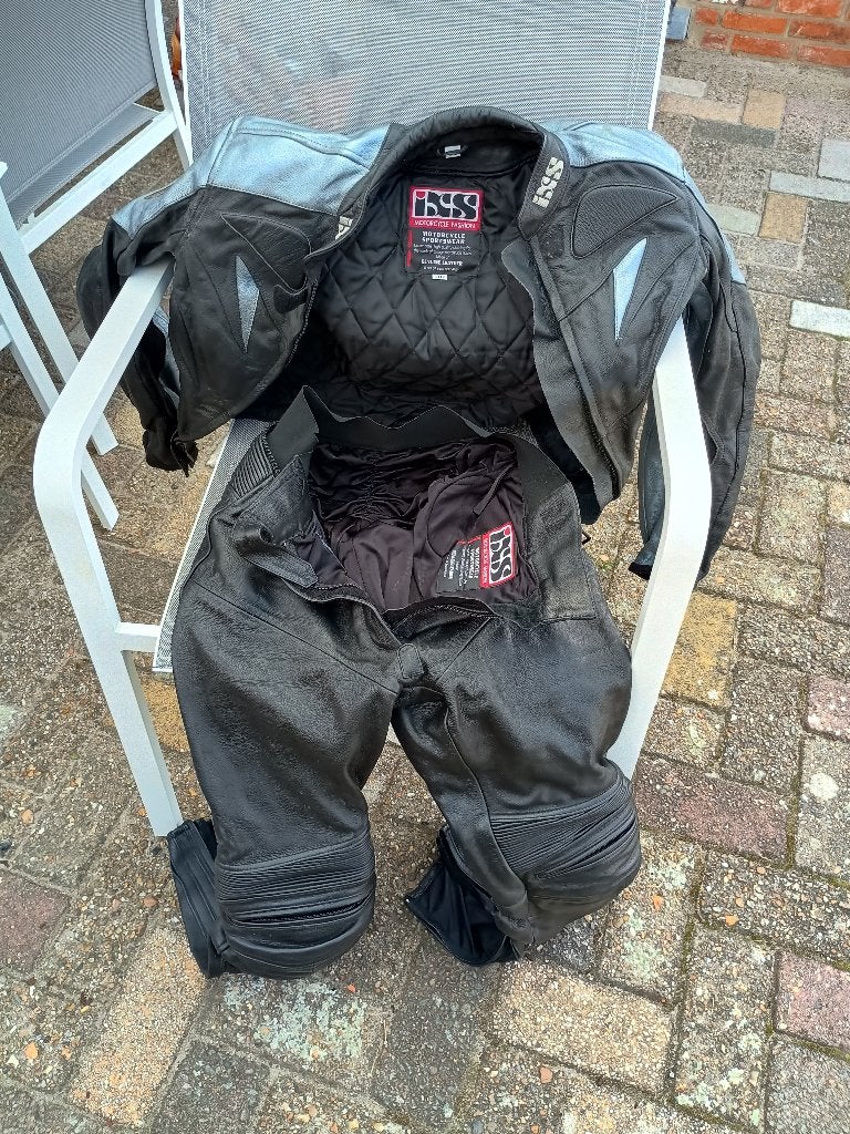 Motorkleding IXS broek en jas, Ophalen, Jas | leer, IXS, Dames