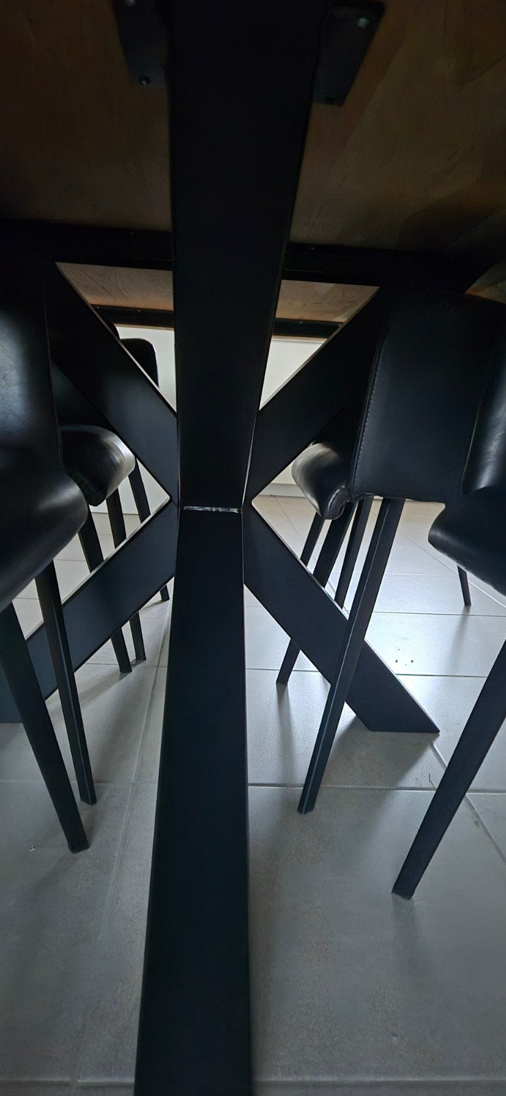 Eiken tafel, Huis en Inrichting, Tafels | Eettafels, Ophalen of Verzenden
