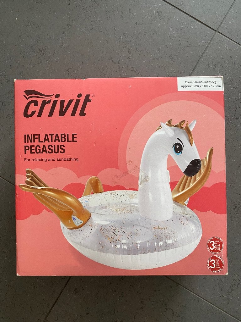 Unicorn luchtmatras, Ophalen, Nieuw, 1-persoons