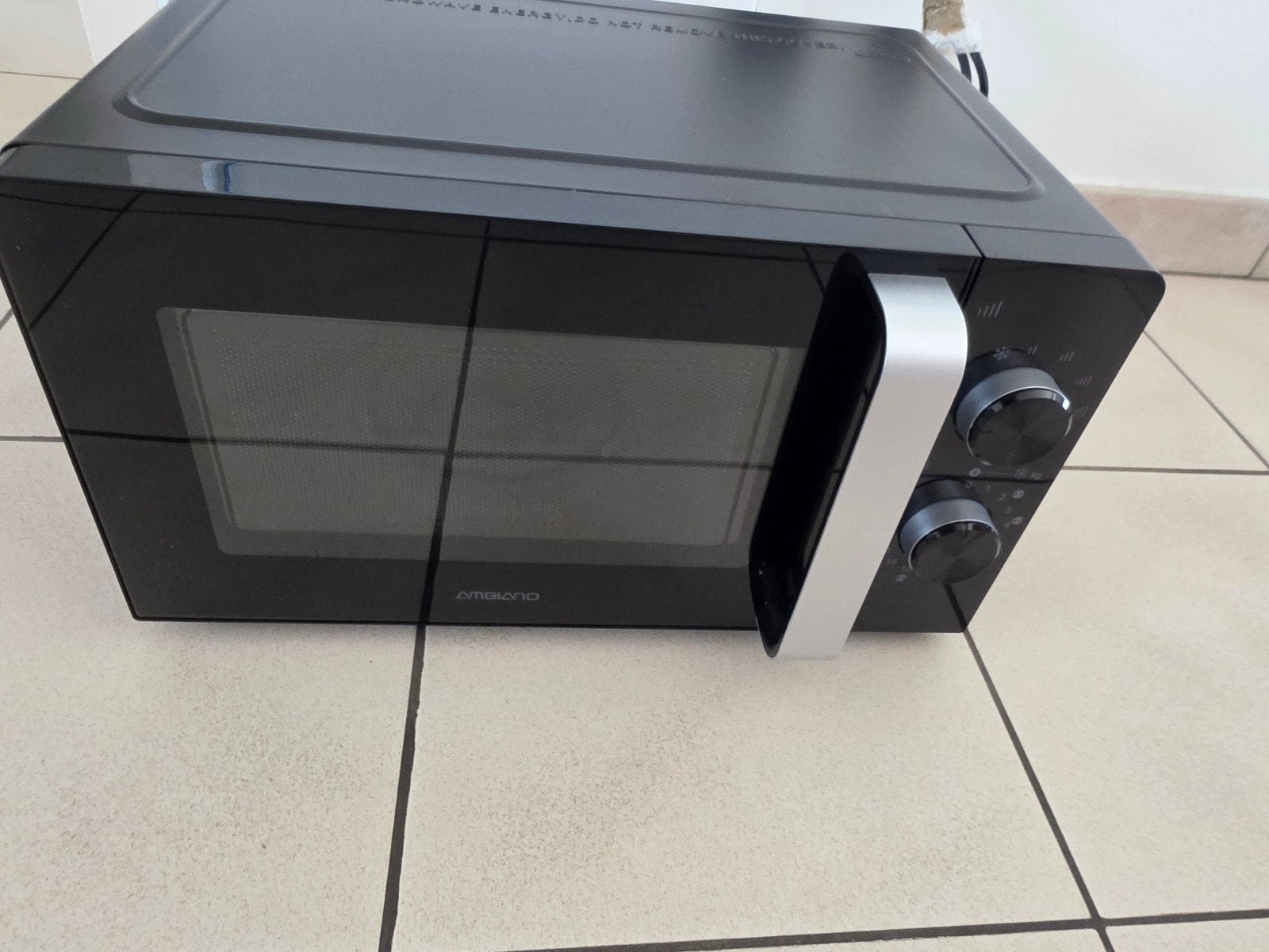 Ambiano Microgolf zo goed als nieuw, Elektronische apparatuur, Microgolfovens, Ophalen