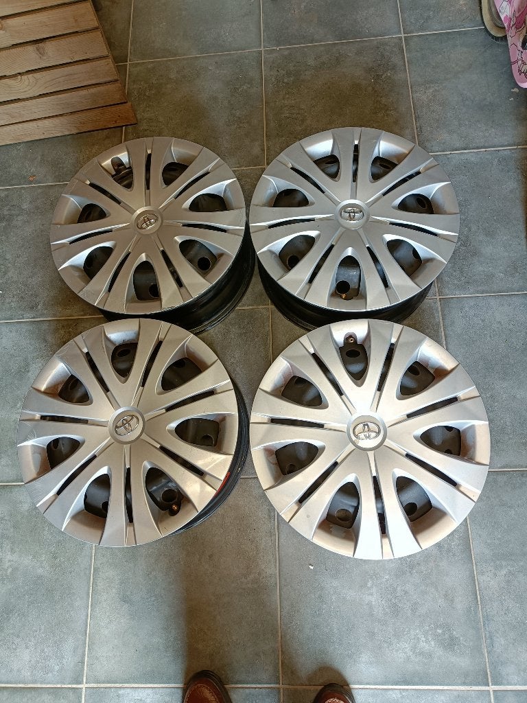 Stalen velgen  16 inch, Auto-onderdelen, Banden en Velgen, Ophalen, Gebruikt, Velg(en), 16 inch
