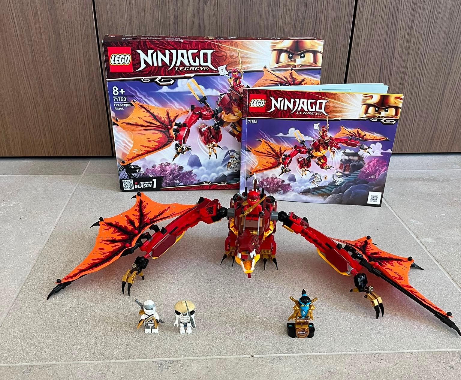 LEGO 71753 Ninjago Legacy: Vuurdraak aanval, Kinderen en Baby's, Speelgoed | Duplo en Lego, Lego, Ophalen of Verzenden, Zo goed als nieuw