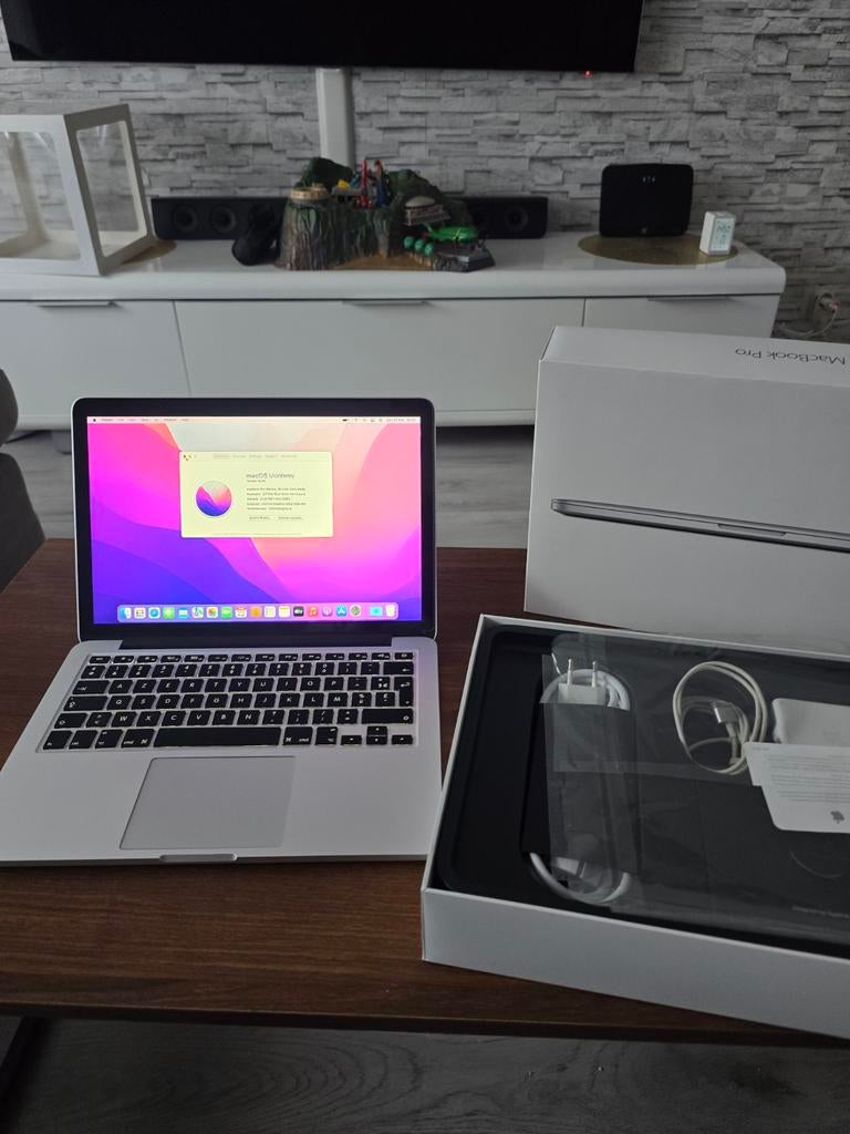 Macbook Pro en boîte 2015 avec boîte d'origine, Enlèvement, MacBook