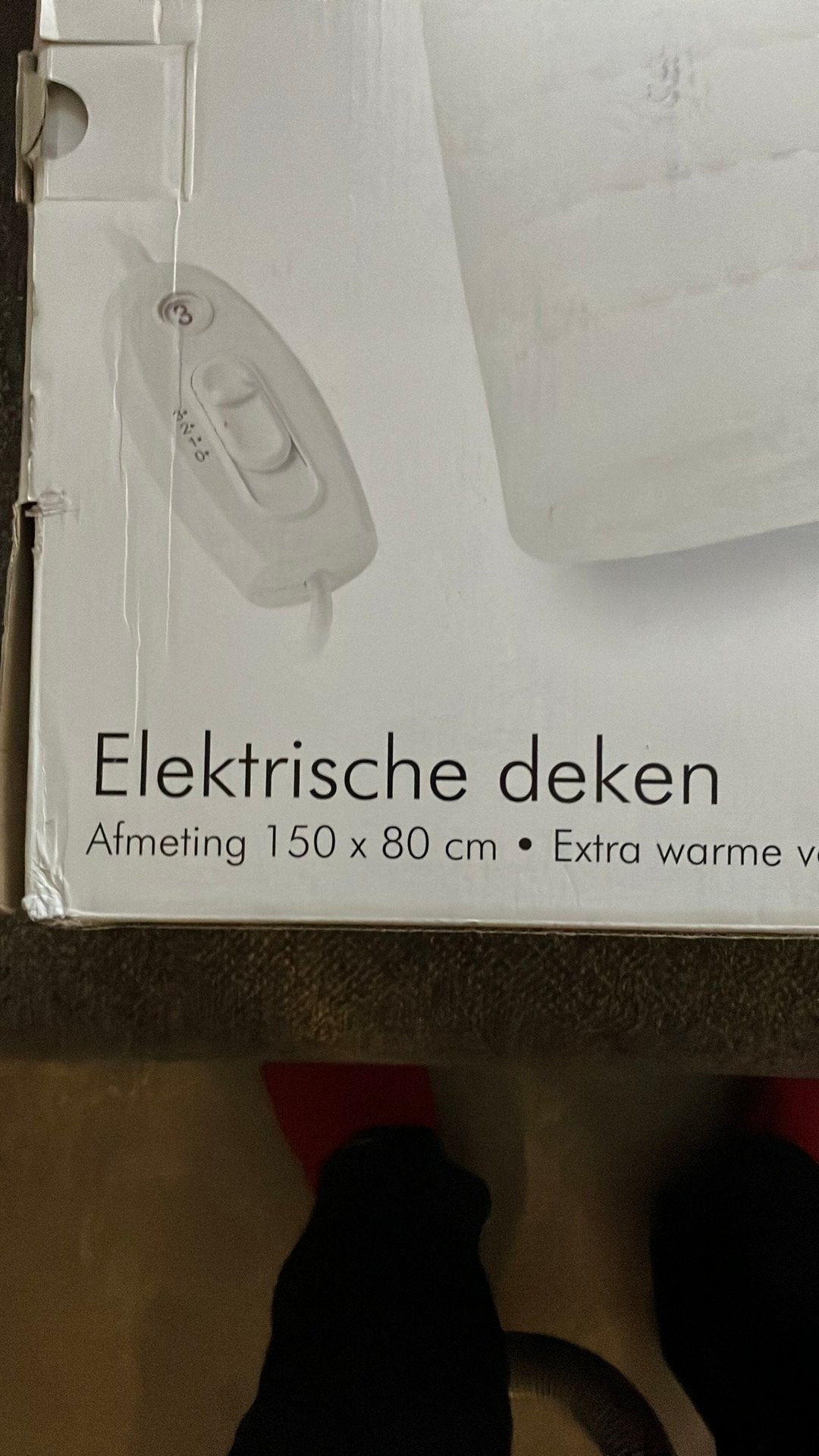 Nieuw elektrisch  deken 150 x80, Ophalen, Zo goed als nieuw
