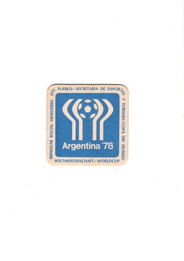 SOUS-VERRE À BIÈRE WK FOOTBALL ARGENTINA 1978, Envoi, Neuf, Autres types