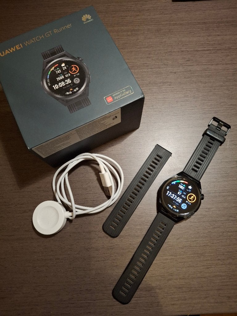 Huawei Watch GT Runner, Étanche, Avancer d'un pas, Comme neuf, Enlèvement